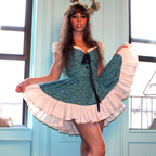 Teal Milkmaid Minidress